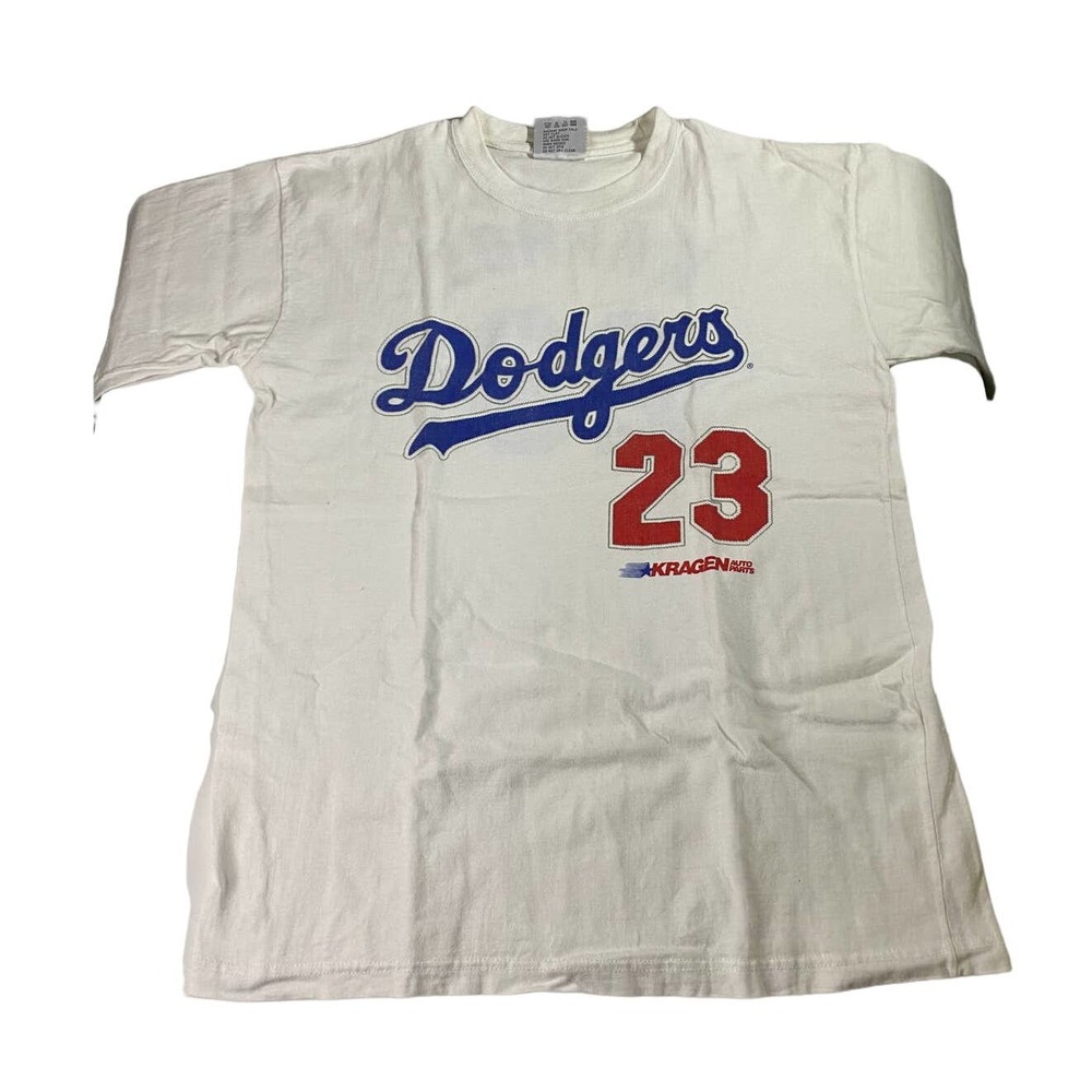 Vintage Dodgers x Logos Unltd Karros 23 Kragen Auto T-Shirt One Size OSFA